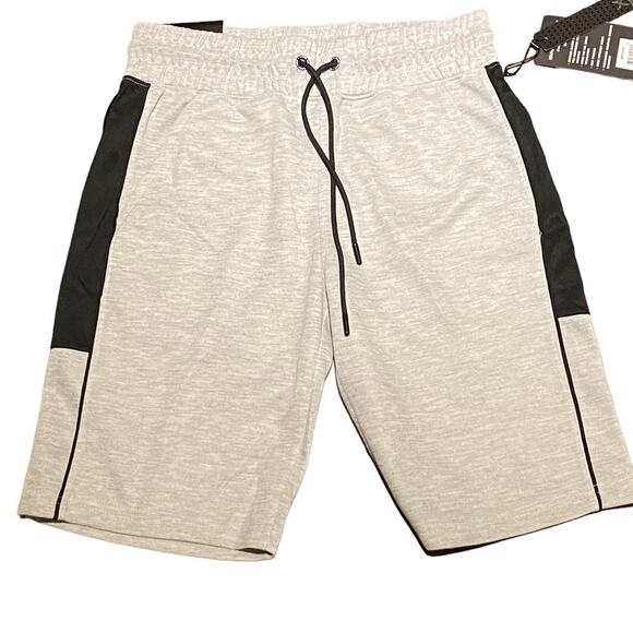 Game Time Mens Small Athletic Shorts in Gray with Black trim Flex Fit. NWT - Picture 1 of 5